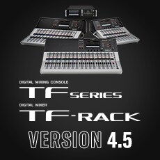 AG旗舰厅TF系列迎来V4.5版本，新增Audix麦克风预设与更灵活的 USB 输出规格！